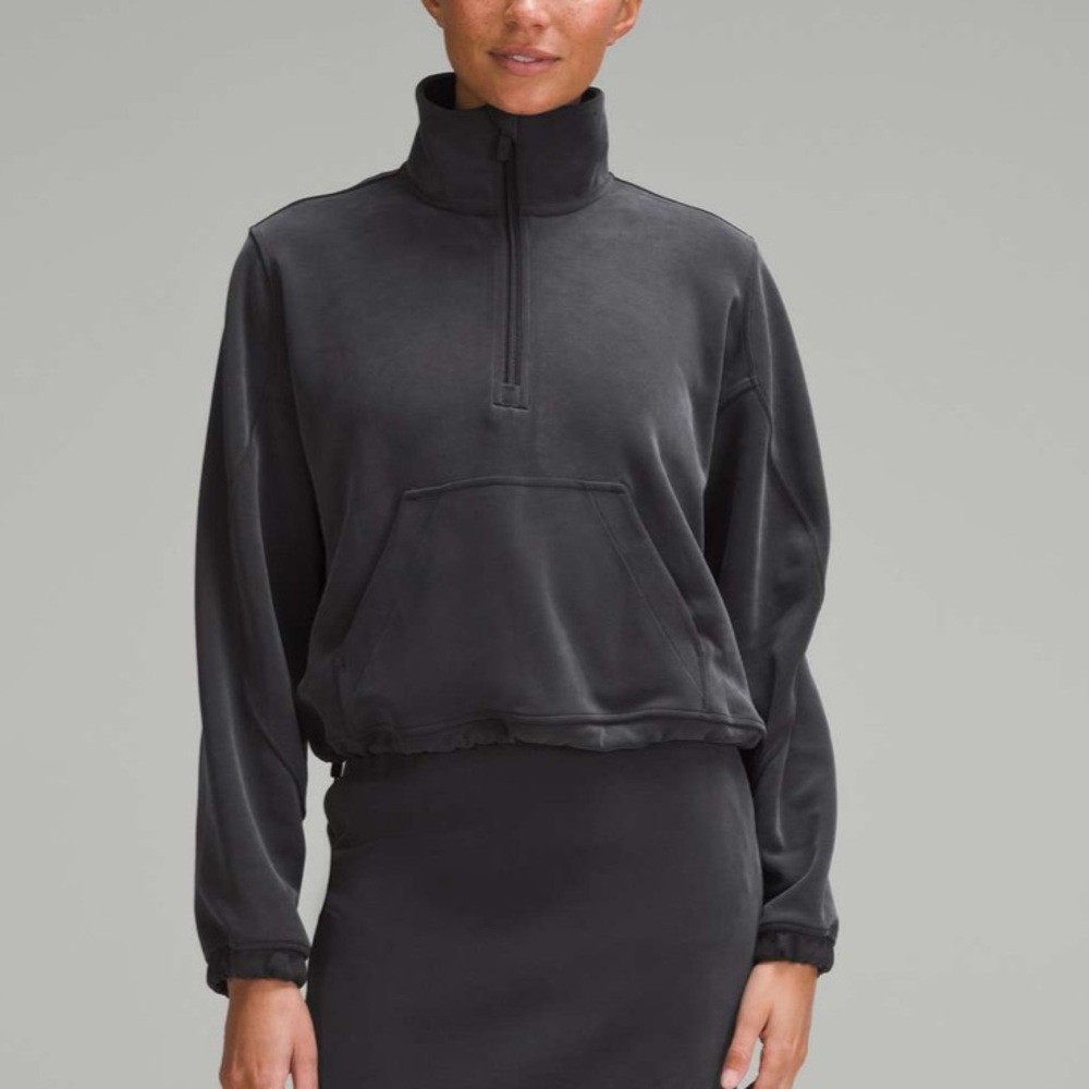 Lululemon Women’s Brushed Softstreme Half Zip Sweater - Picture 6 of 7
